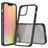 Mobigear Crystal iPhone 13 Plástico rígido Capa traseira - Preto