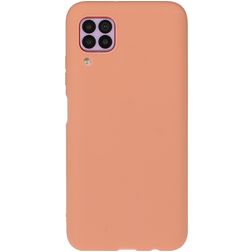 Mobigear Colors Huawei P40 Lite TPU flexible Carcasa - Naranja