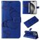 Mobigear Butterfly iPhone 16 Pro Max Wallet case - Blue