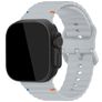 Mobilize Buckle Silikoni Apple Watch Ranneke Solki - 49/46/45/44 mm - Harmaa
