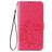 Mobigear Clover Motorola One Fusion Plus Lompakkokotelo + Setelitasku - Magenta