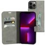 Mobiparts Classic Wallet iPhone 13 Pro Max Cover a libro portafoglio - Granite Grey