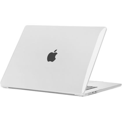 Mobigear Glossy MacBook Air 15 tommer (2023-2026) Hardshell Laptopcover MacBook Case - Gennemsigtig - Model A2941 / A3114 / A3241 / A3448