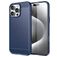 Mobigear Brushed Slim iPhone 16 Pro TPU flexible Carcasa - Azul