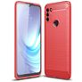 Mobigear Brushed Motorola Moto G50 Flexible TPU Back cover - Red