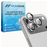 Mobigear Single Lens iPhone 17 Pro Tempered Glass Camera Lens Protector - Case Friendly - Silver