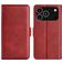 Mobigear Slim Magnet iPhone 18 Pro Max Funda tipo libro Cartera - Rojo