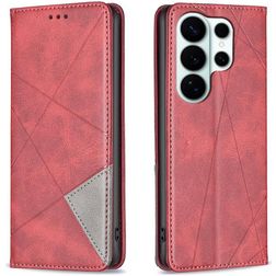 Mobigear Rhombus Slim Samsung Galaxy S26 Ultra Pungetui - Rød