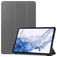 Mobigear Tri-Fold Samsung Galaxy Tab S9 Cover a libro - Grigio