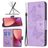 Mobigear Butterfly Xiaomi 12 Wallet case - Purple