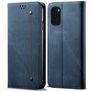 Mobigear Denim Slim Samsung Galaxy S20 Plus Wallet case - Blue