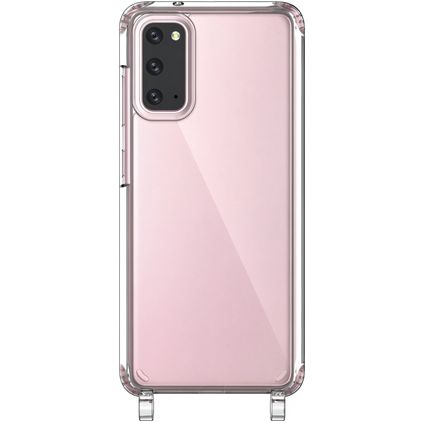 Mobigear Mix & Match Transparente Samsung Galaxy S20 FE TPU flexível Capa com cordão - Transparente