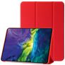 Mobigear Tri-Fold Gel iPad 11 (2025) TPU / Pele sintética Capa livro - Vermelho