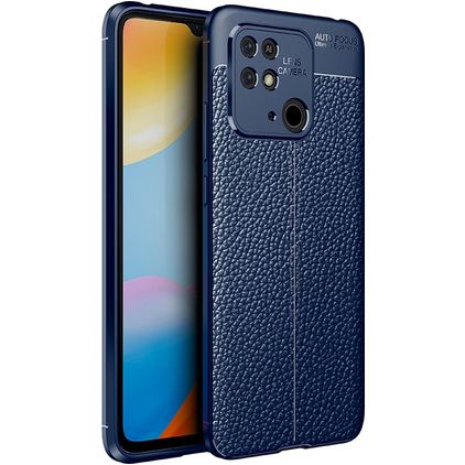 Mobigear Luxury Xiaomi Redmi 10C TPU flessibile Back cover - Blu
