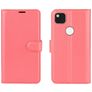 Mobigear Classic Google Pixel 4a Wallet case - Red
