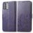 Mobigear Clover Nokia G42 Knížkové pouzdro Peněženka - Fialová