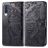 Mobigear Butterfly Samsung Galaxy A50 Funda tipo libro Cartera - Negro