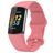Mobigear Sport Dual Silicone Fitbit Charge 5 Cinturino Chiusura a perno - Magenta