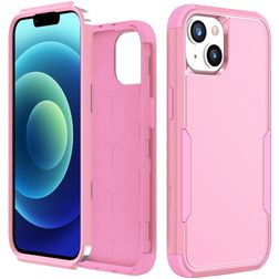 Mobigear Ultra Tough iPhone 15 Kova Suojakuori Iskunkestävä - Vaaleanpunainen