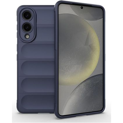 Mobigear Bumpy Samsung Galaxy S25 Edge TPU flessibile Back cover - Blu scuro