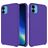 Mobigear Rubber Touch iPhone 11 Silikone Bagsidecover - Lilla