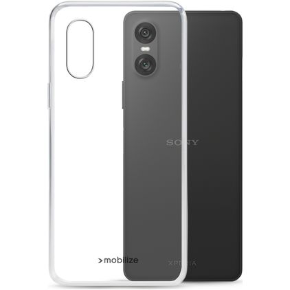 Mobilize Gelly Gennemsigtig Sony Xperia 10 VI Fleksibel TPU Bagsidecover - Gennemsigtig