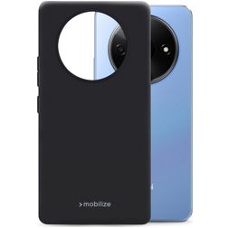 Mobilize Rubber Gelly Xiaomi Redmi A3 TPU flessibile Back cover - Matt Black
