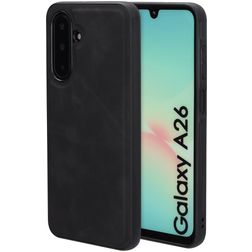 Mobiparts Classic Samsung Galaxy A26 MagSafe TPU / Poliuretano (PU) Back cover - Graphite Black