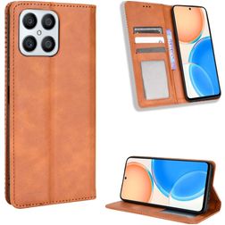 Mobigear Sensation HONOR X8 Pungetui med Seddelrum - Brun