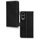 Mobilize Premium Gelly Samsung Galaxy S25 Edge Funda tipo libro Cartera - Negro