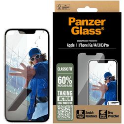 PanzerGlass Classic Fit iPhone 17e Vidro temperado Película de ecrã - Compatível com capas