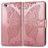 Mobigear Butterfly iPhone 16e Funda tipo libro Cartera - Oro rosa