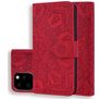 Mobigear Mandala iPhone 11 Pungetui med Seddelrum - Rød