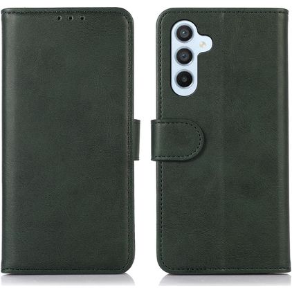 Mobigear Wallet Samsung Galaxy A54 Pungetui med Seddelrum - Grøn