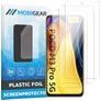 Mobigear POCO M3 Pro Skärmskydd Skyddsfilm - Skalvänligt (3-pack)