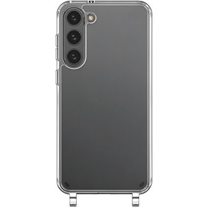 Mobigear Mix & Match Transparentní Samsung Galaxy S23 Plus Flexibilní TPU Kryt se šňůrkou - Průhledná