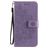 Mobigear Flowers OPPO A54 5G Cover a libro portafoglio - Viola