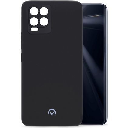 Mobilize Rubber Gelly Realme 8 TPU flessibile Back cover - Matt Black
