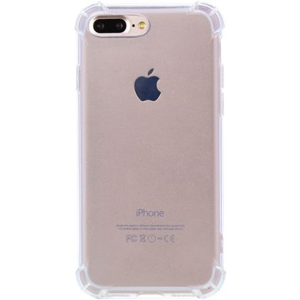 Mobigear Cushion Transparente iPhone 8 Plus TPU flexible Carcasa Antigolpes - Transparente