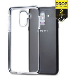 Mobilize Shatterproof Samsung Galaxy A6 Plus (2018) Hardcase Etui plecki Wstrząsoodporne - Przezroczysty / Czarny