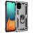 Mobigear Armor Ring Samsung Galaxy A71 Hard Case Back cover Shockproof with Ring Holder - Silver