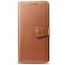 Mobigear Snap Button OPPO A9 (2020) Cover a libro portafoglio - Cognac