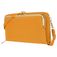 Antonio Fonzo Crossbody Clutch Snap Puhelinlaukku - Large - Keltainen