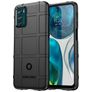 Mobigear Rugged Shield Motorola Moto G42 Fleksibel TPU Bagsidecover Stødsikkert - Sort