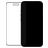 Mobilize Premium iPhone 15 Tempered Glass Screen Protector - Case Friendly - Black
