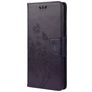 Mobigear Flowers Samsung Galaxy A33 Wallet case - Purple