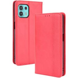 Mobigear Sensation Motorola Edge 20 Lite Cover a libro portafoglio - Rosso