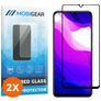 Mobigear Premium Xiaomi Mi 10 Lite Cristal templado Protector de pantalla - Compatible con fundas - Negro (pack de 2)
