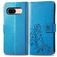 Mobigear Clover Google Pixel 8a Funda tipo libro Cartera - Azul