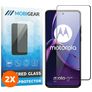 Mobigear Premium Motorola Moto G84 Cristal templado Protector de pantalla - Compatible con fundas (pack de 2)
